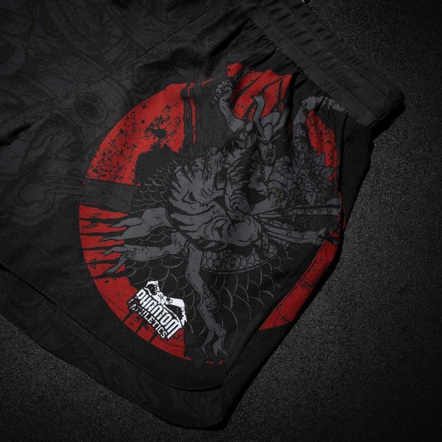 Phantom Athletics MMA-shorts Fusion-R Samurai – Svart/Röd