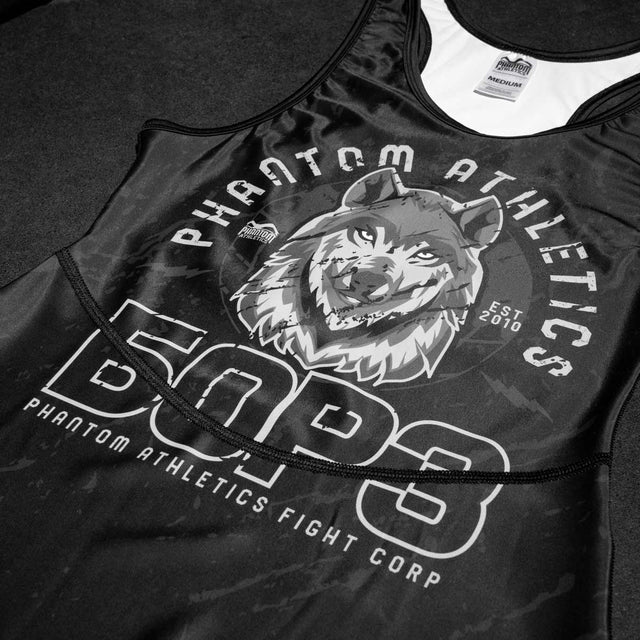 Singlet zapaśniczy Phantom Athletics EVO БОРЗ – Czarne