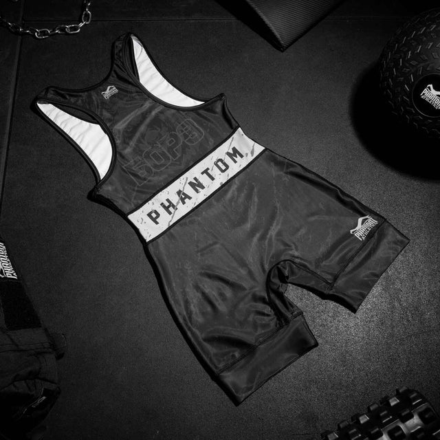 Singlet zapaśniczy Phantom Athletics EVO БОРЗ – Czarne