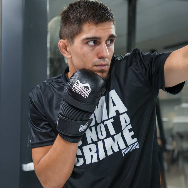 Triko Phantom Athletics EVO MMA Is Not A Crime – Černé