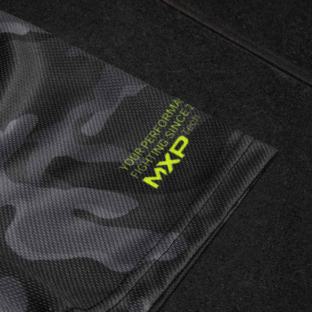 Tréninkové tričko Phantom Athletics EVO Neon – Černá Camo/Neon