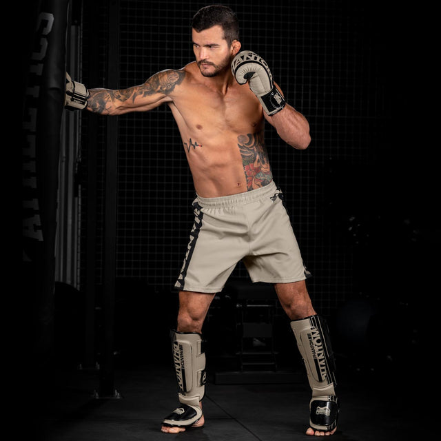Pantaloni scurți MMA Phantom Athletics EVO Apex – Bej