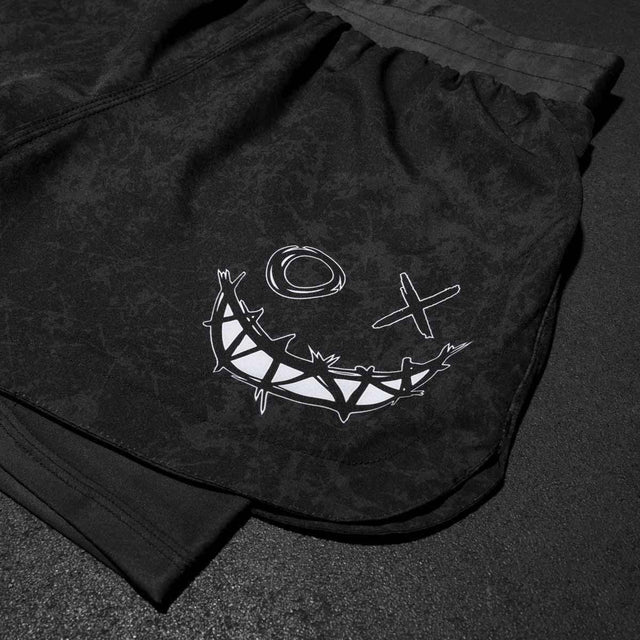 Phantom Athletics MMA-Shorts Fusion 2in1 Serious – Schwarz