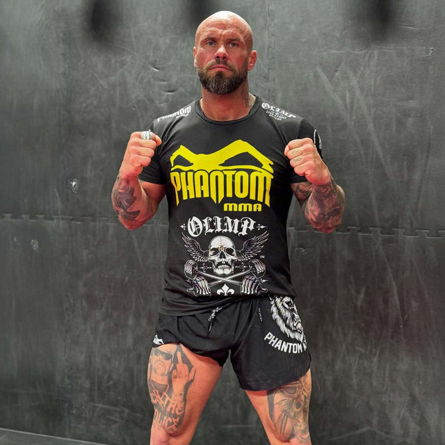 Shorts de MMA Phantom Athletics Fusion Lionheart – Noir