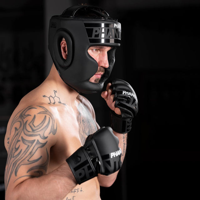 Phantom Athletics Huvudskydd Apex Full Face – Svart