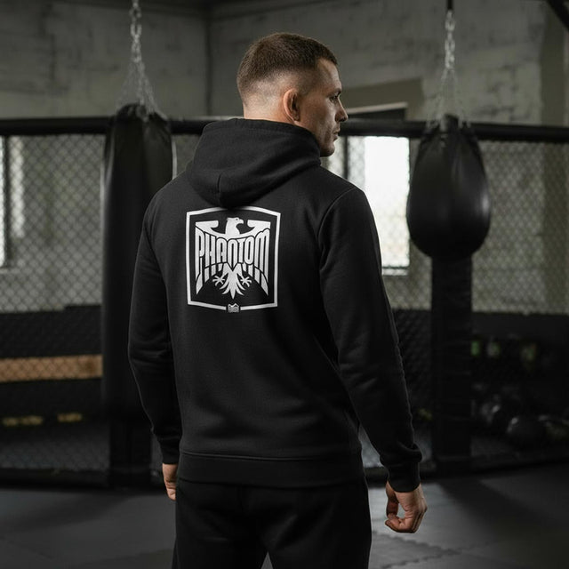 Camisola com capuz Phantom Athletics Germany – Preto