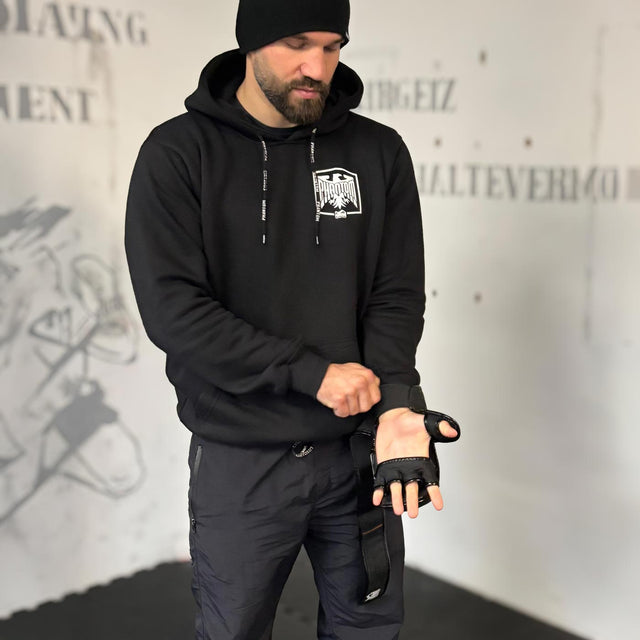 Camisola com capuz Phantom Athletics Germany – Preto