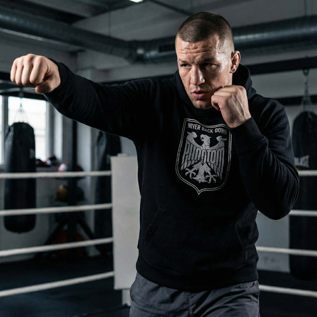 Phantom Athletics Hoodie Germany – Schwarz/Weiß