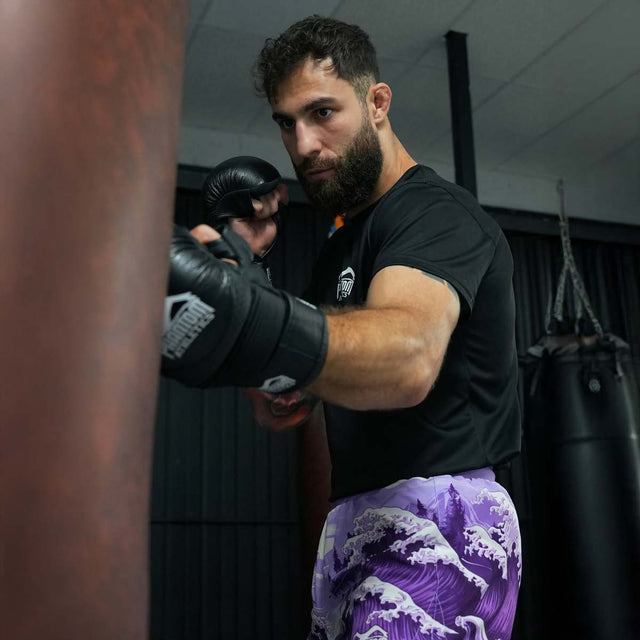 Spodenki MMA Phantom Athletics FUSION-R Tsunami – Fioletowe