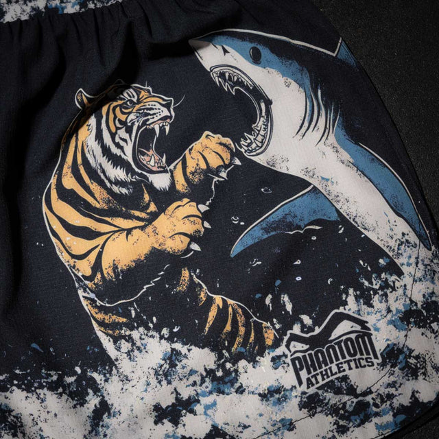 MMA trenky Phantom Athletics FUSION-R Tiger vs Shark