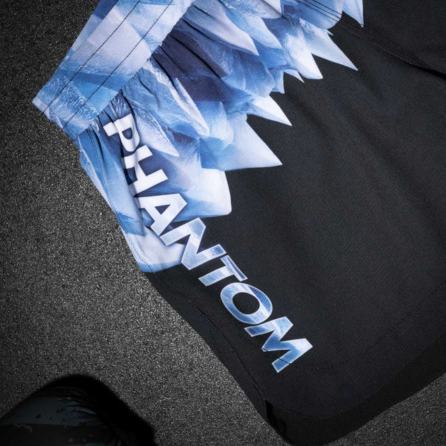 Pantaloncini MMA Phantom Athletics Fusion-R Iceman – Nero/Blu