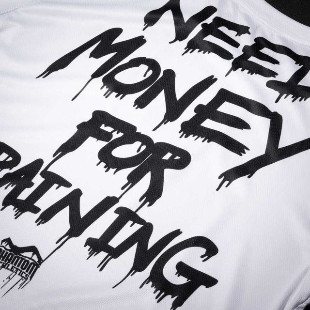 Phantom Athletics Trainingsshirt EVO Need Money For Training - Wit