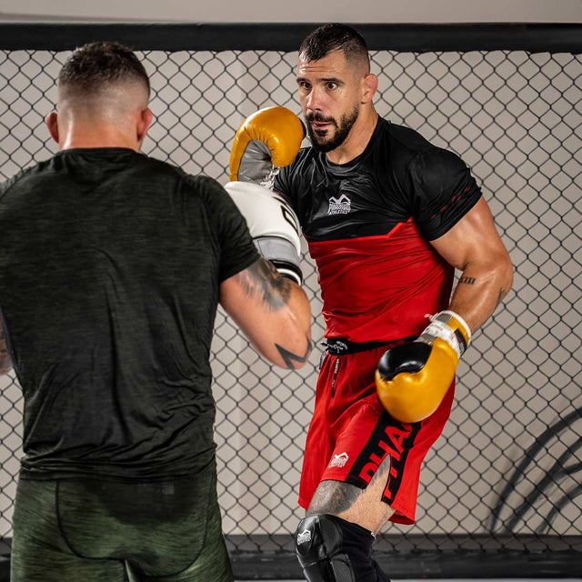 Pantaloni scurți MMA Phantom Athletics EVO Apex – Roșu