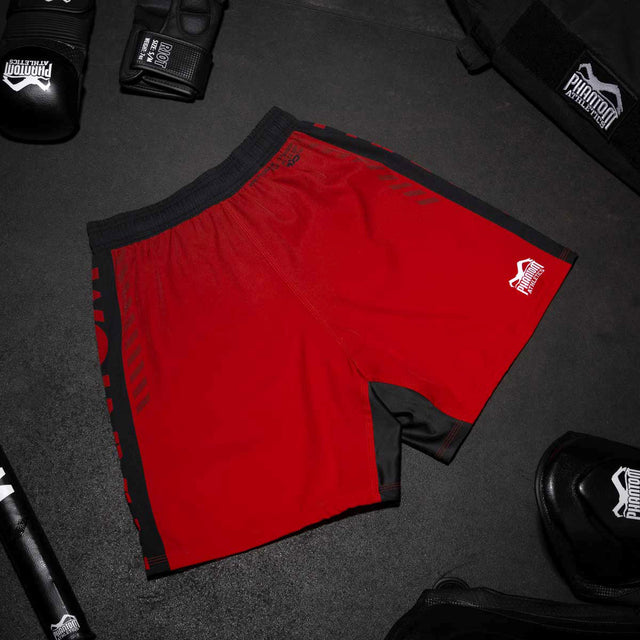 Pantaloni scurți MMA Phantom Athletics EVO Apex – Roșu