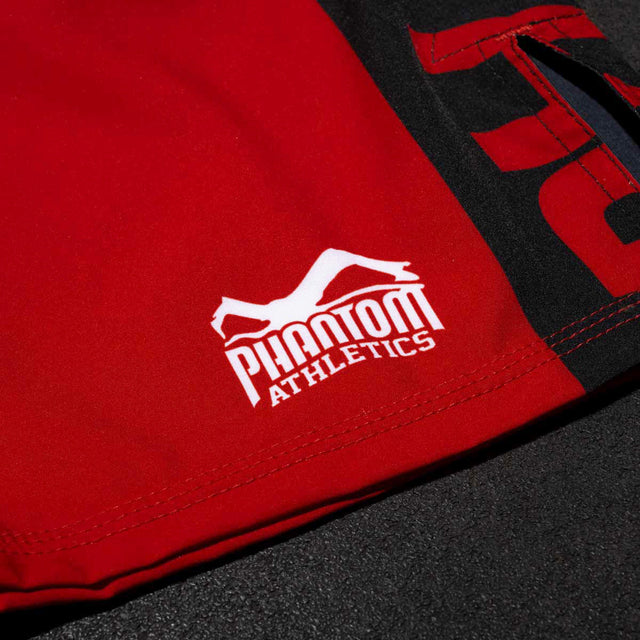 Pantaloni scurți MMA Phantom Athletics EVO Apex – Roșu