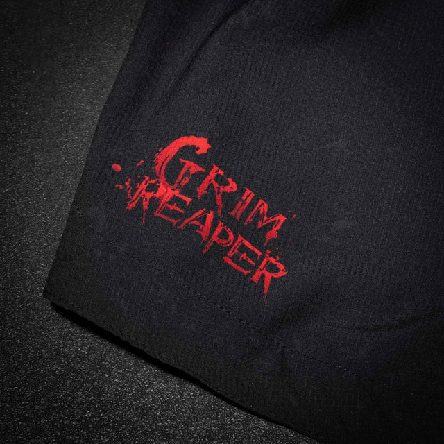 Pantalones de MMA Phantom Athletics Fusion-R Reaper – Negro/Rojo