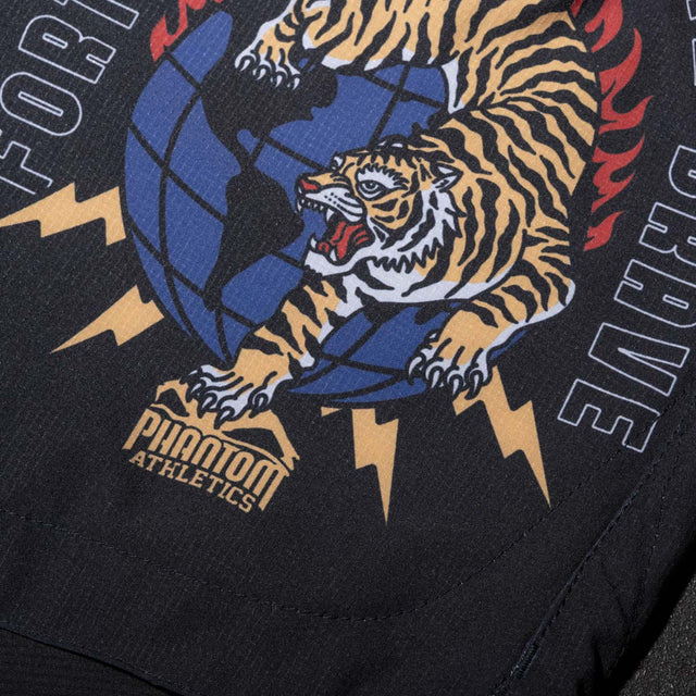 Phantom Athletics MMA-shorts FUSION-R Tiger Domination – Orange/Sort