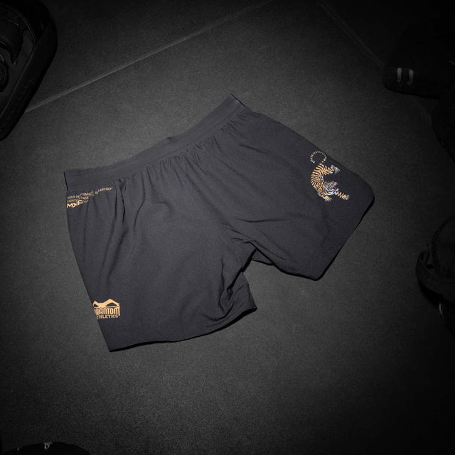 Phantom Athletics MMA-shorts FUSION-R Tiger Domination – Orange/Sort