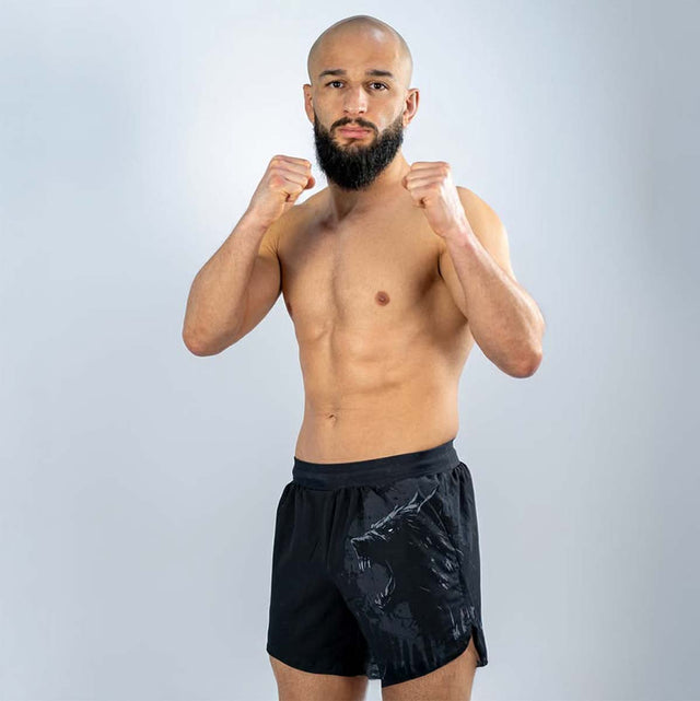 Pantalones de MMA Phantom Athletics Fusion-R Werewolf – Negro/Gris