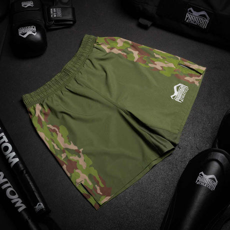Pantaloncini MMA Phantom Athletics EVO Warfare – Army Camo