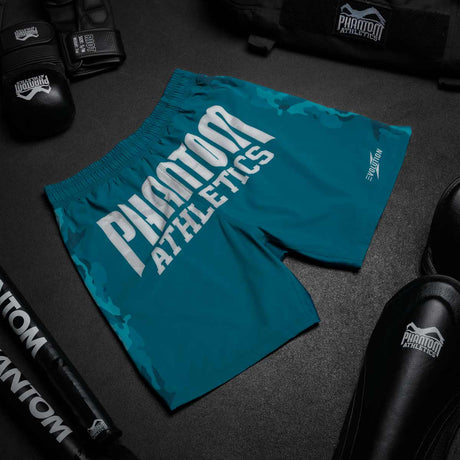 Pantaloncini MMA Phantom Athletics EVO Warfare – Blu marinaro Camo