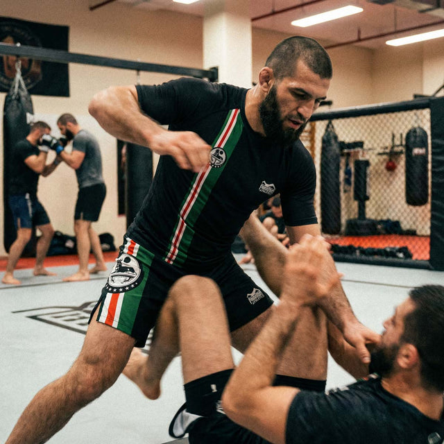 Rashguard Phantom Athletics Team Chechnya – Noir/Vert
