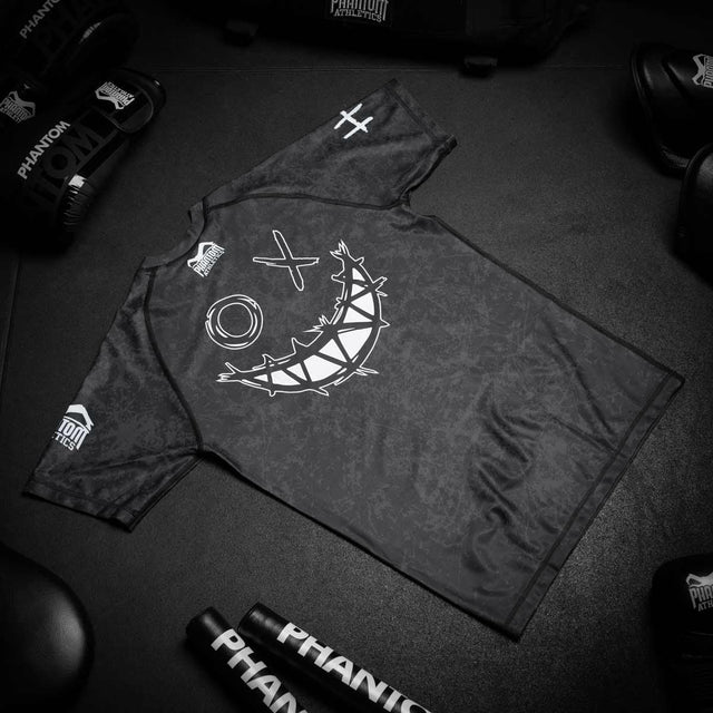Rashguard Phantom Athletics EVO Serious – Noir