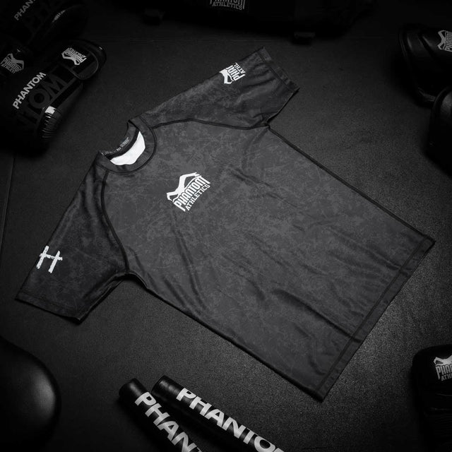 Rashguard Phantom Athletics EVO Serious – Noir