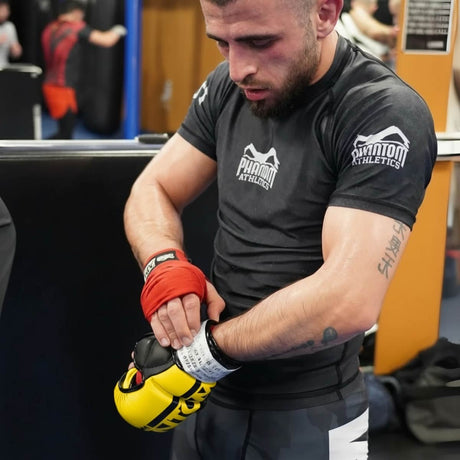 Mănuși MMA Phantom Athletics APEX – Galben Neon