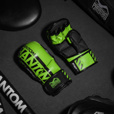 Mănuși MMA Phantom Athletics APEX – Neon Verde