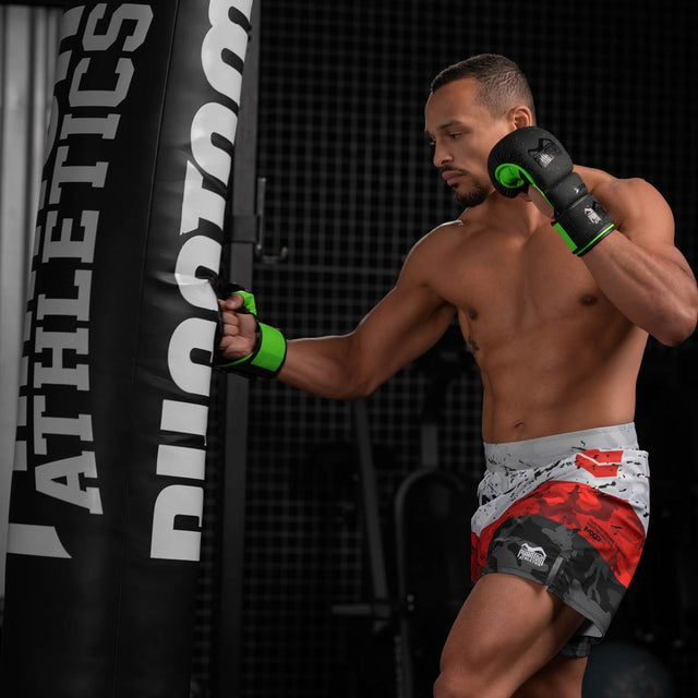 Phantom Athletics MMA-Handschuhe Galaxy – Schwarz/Neon Grün