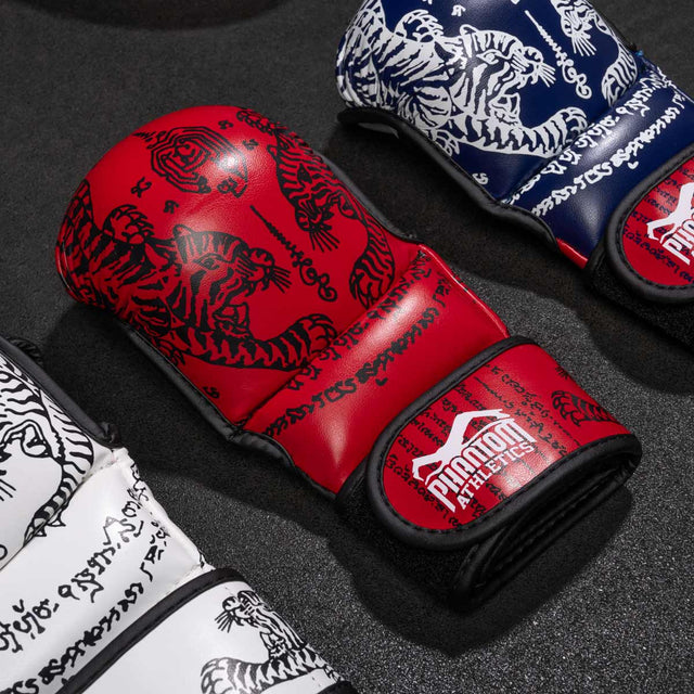 Guanti da sparring Phantom Athletics MMA Muay Thai – Rosso