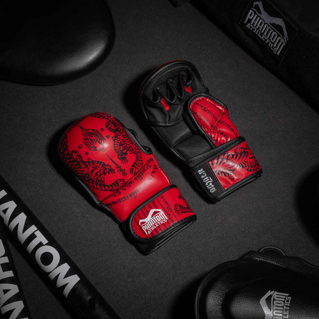 Guanti da sparring Phantom Athletics MMA Muay Thai – Rosso
