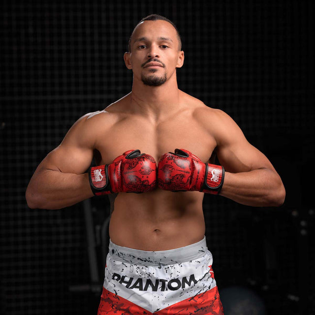 Guanti da sparring Phantom Athletics MMA Muay Thai – Rosso