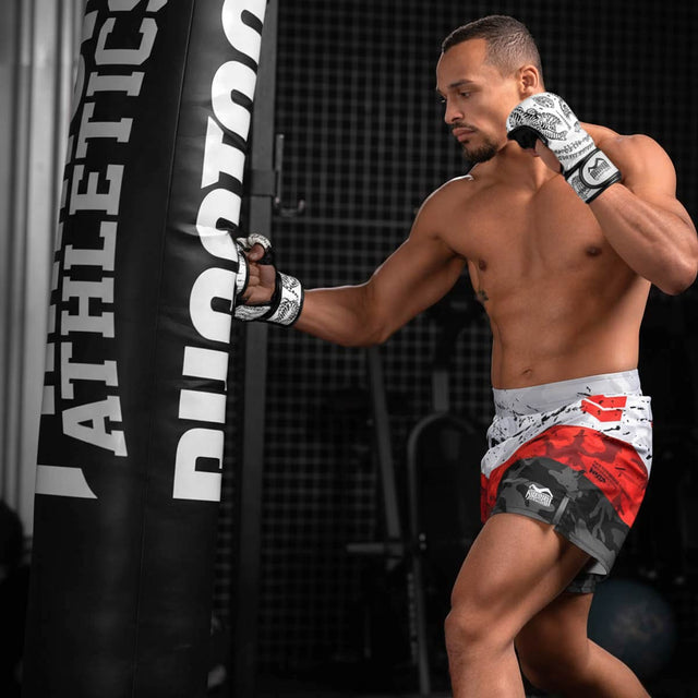 Rękawice MMA sparingowe Phantom Athletics Muay Thai – Białe