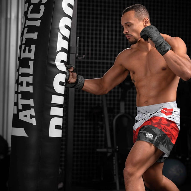 Guantes de sparring de MMA Phantom Athletics Muay Thai - Gris