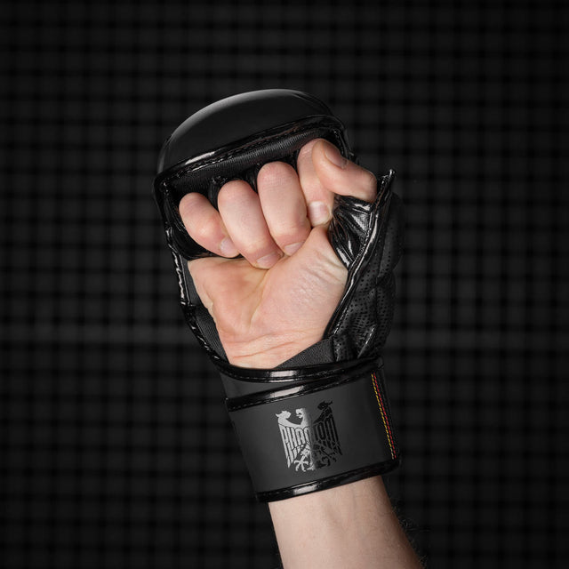 MMA rukavice Phantom Athletics German Eagle – Černé