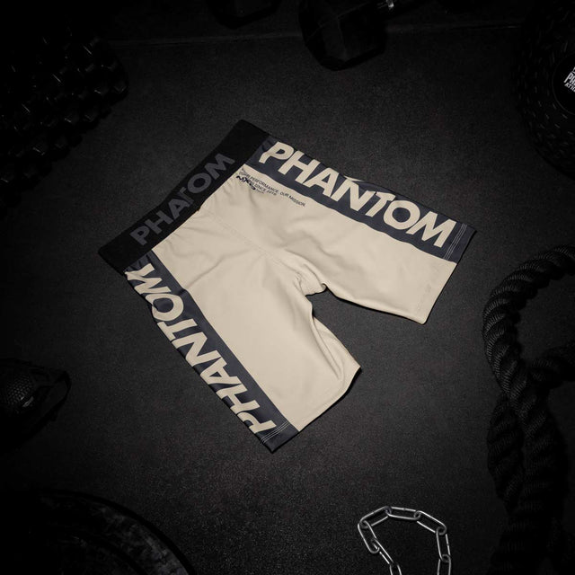 Pantaloncini a compressione Phantom Athletics Vector Apex – Sabbia