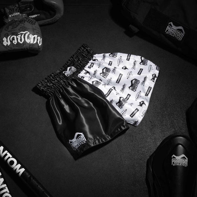 Phantom Athletics Muay Thai-shorts Legend – Svart/Vit