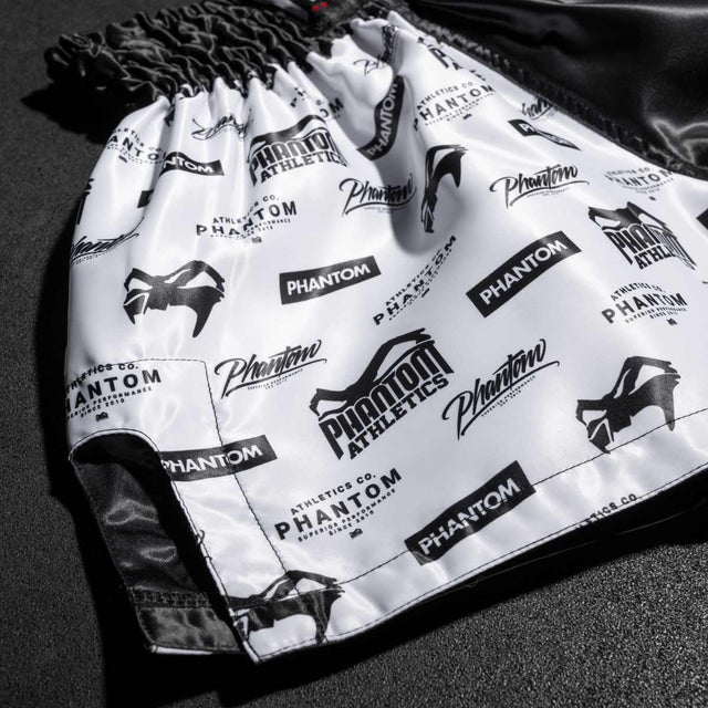Phantom Athletics Muay Thai-shorts Legend – Svart/Vit