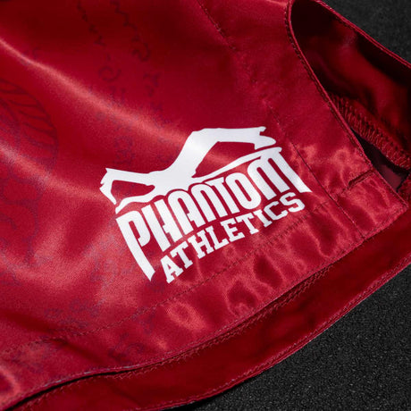 Phantom Athletics Muay-Thai-Shorts Sak Yant – Rot