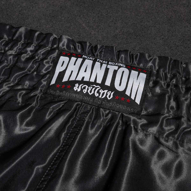 Pantaloncini Muay Thai Phantom Athletics Team – Nero