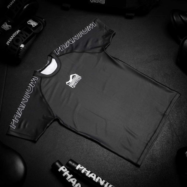 Phantom Athletics Rashguard Ranked – Černý