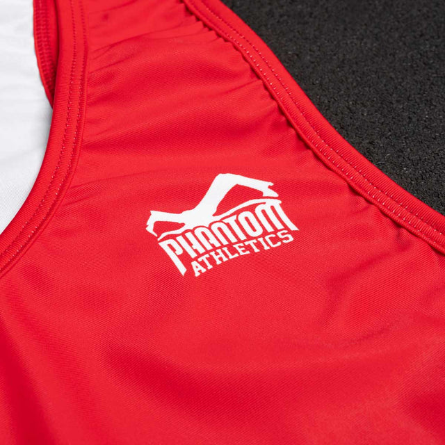 Singlet do zapasów Phantom Athletics Apex – Czerwony
