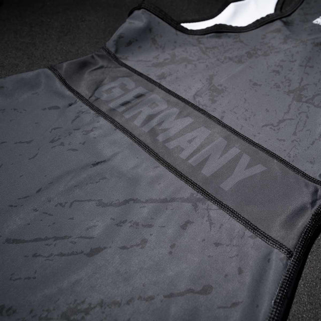 Phantom Athletics Worstelsinglet EVO Germany - Negro/Gris