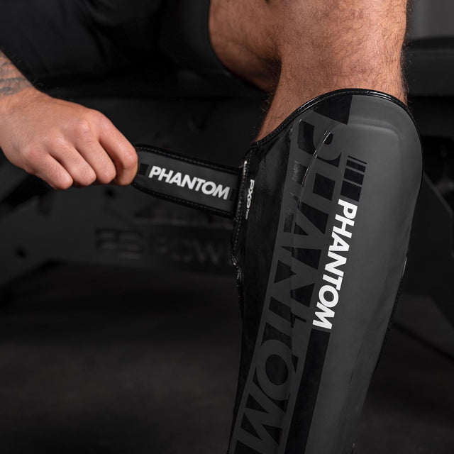 Caneleiras Phantom Athletics APEX Striking – Preto/Cinzento