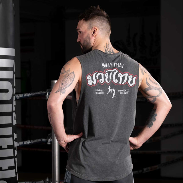 Phantom Athletics Tank Top Muay Thai – Sort