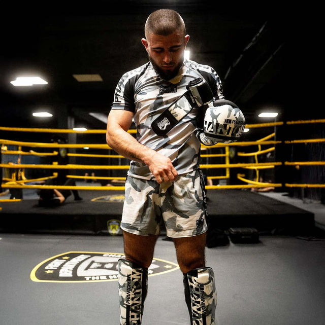 Protège-tibias Phantom Athletics APEX Striking – Winter Camo