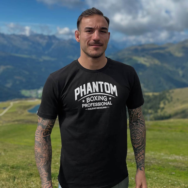 Camiseta Phantom Athletics Boxing – Negro