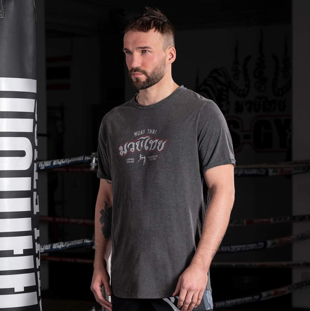 Camiseta Phantom Athletics Muay Thai – Stone Washed
